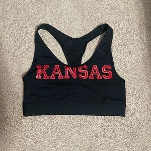 Victoria secret PINK Kansas Jayhawks ultimate sports bra